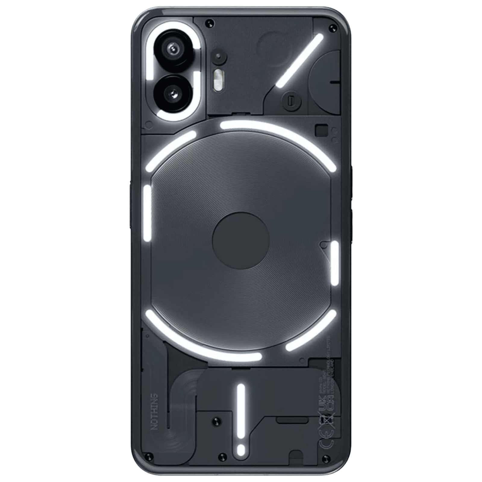 スマートフォン本体 Nothing Phone (2) dark gray 12GB/256GB Nothing Phone (2) 5g , (12gb Ram, 256gb Storage) (Dark Grey